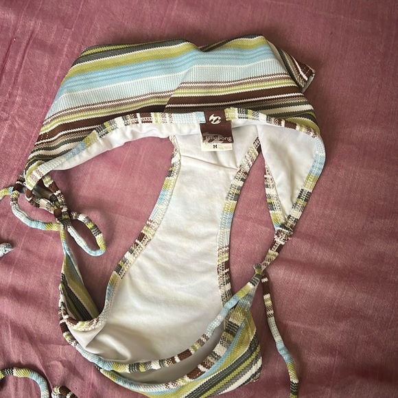 Billabong String Bikini with Stripes - Picture 11 of 13